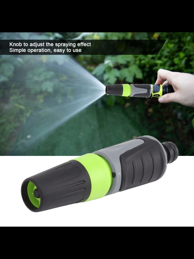 Buse de pulvérisation d'eau portative, buse de pulvérisation d'eau à taux réglable, étanche, haute pression, robuste pour les terres agricoles