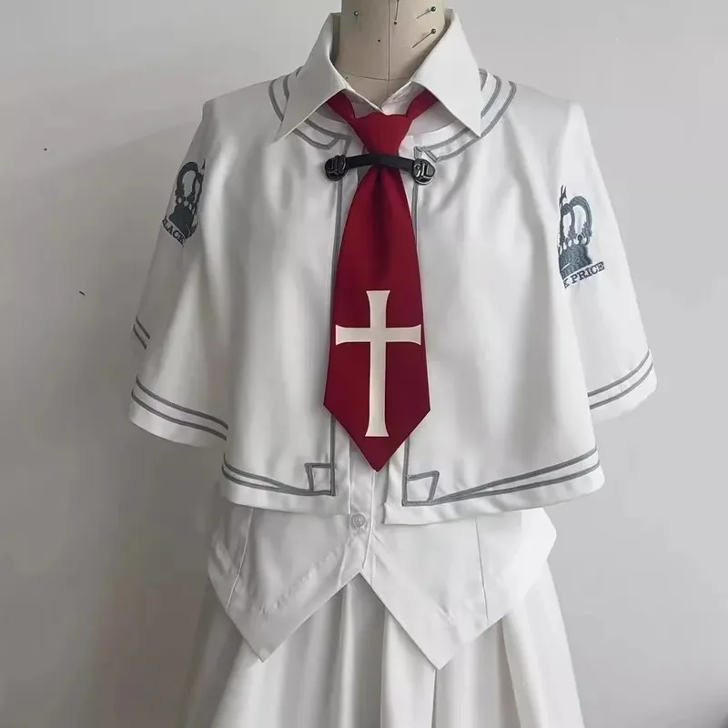 تسوي نو سورا زاكورو تاكاشيما رائع كل يوم أسفل ثقب الأرنب تأثيري حلي جميلة JK زي مدرسي شعر مستعار للهالوين