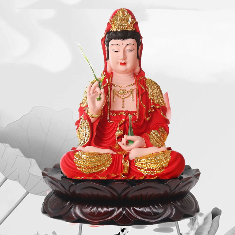 

Wood Lotus-Shaped Pedestal Wood Craft Base for Buddha Statue Incense Burner Display Wooden Vase Stand Decorative