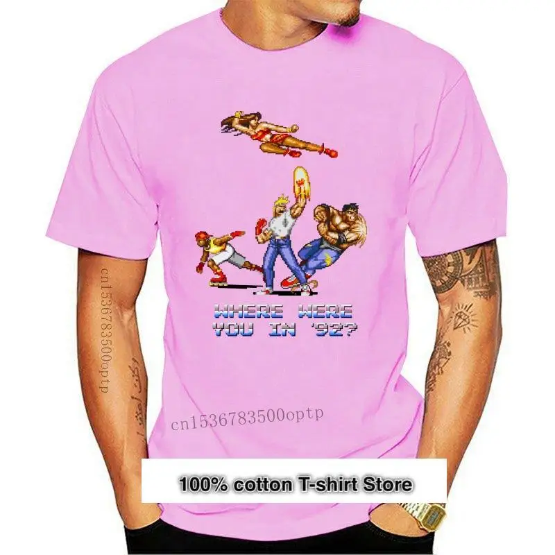 Camiseta Rage In 1992 de Streets Of Rage para hombre, divertida camiseta informal, camiseta de manga corta de gran tamaño