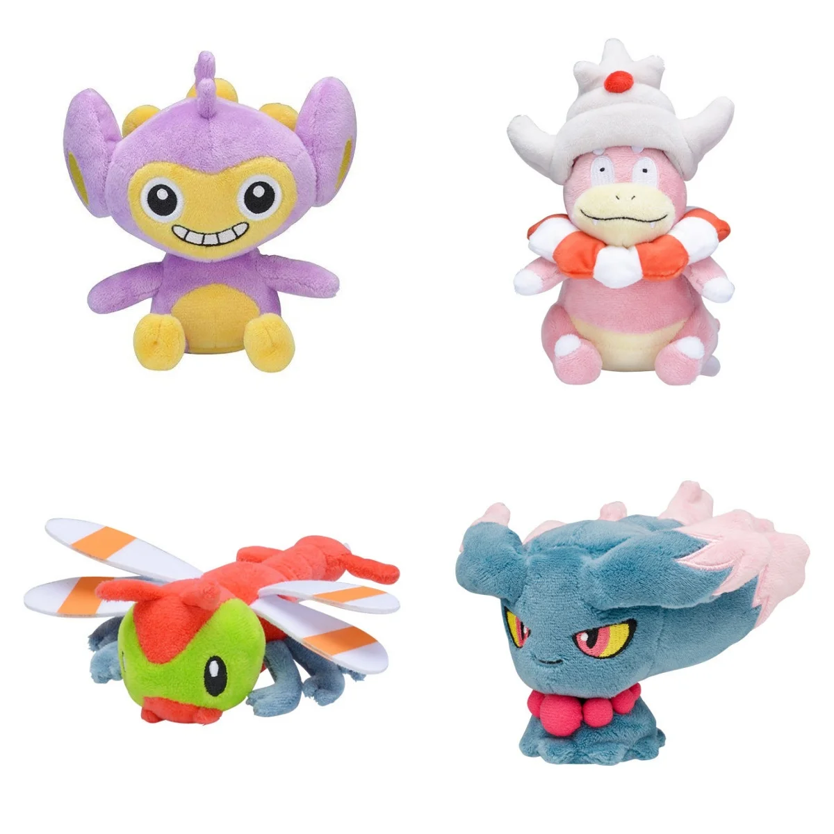 

Pokémon Plush Toys Palm Size Johto Region Kingdra Misdreavus Yanma Plusle Doll Collectible Gift