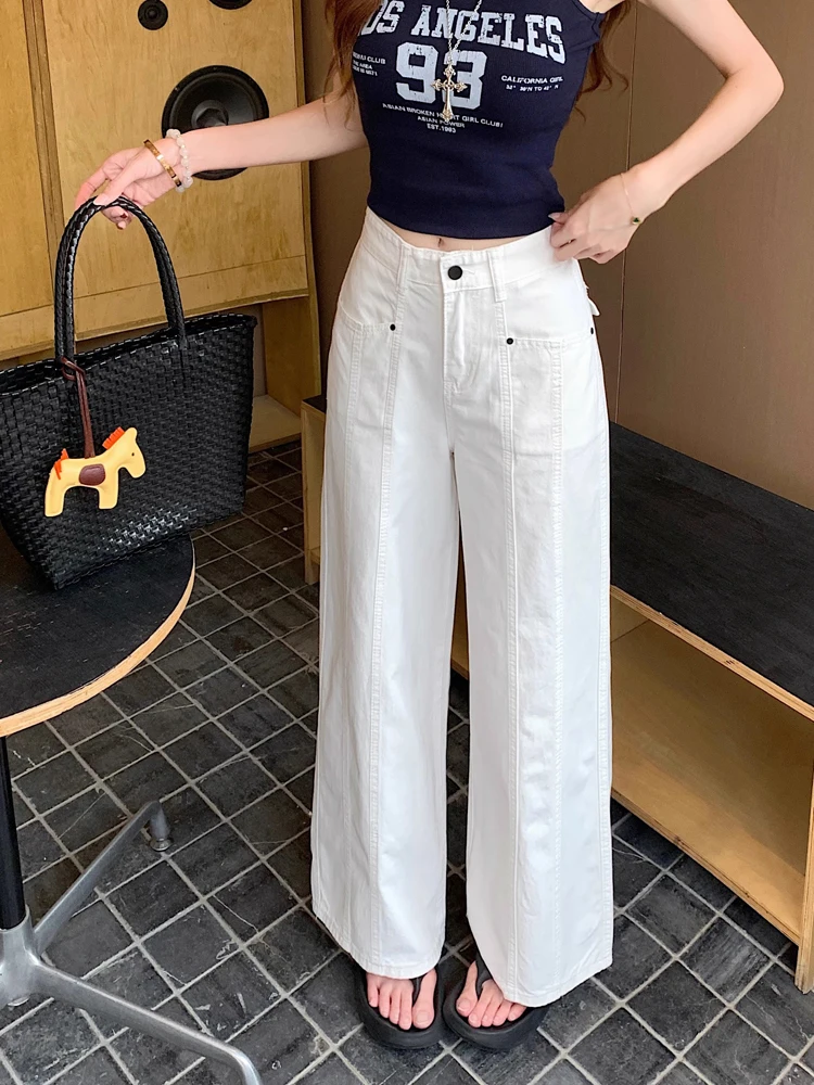 Jeans Femmes Downtown Kleding Vrouw Kwaliteit Textuur Materiaal Voel Vrouwelijke Kleding Denim Lange Mode Comfortabele Duurzame Slijtage