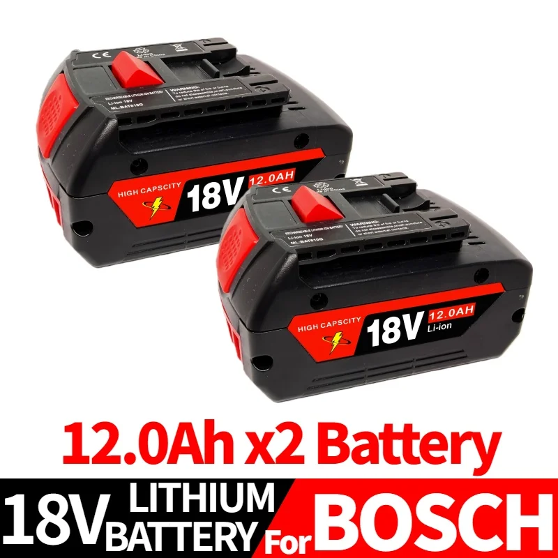 

For Bosch 18V professional GBA GBH GSR GSB BAT618 BAT609 BAT620 original 18V 10.0Ah battery tool to replace the battery +Charger