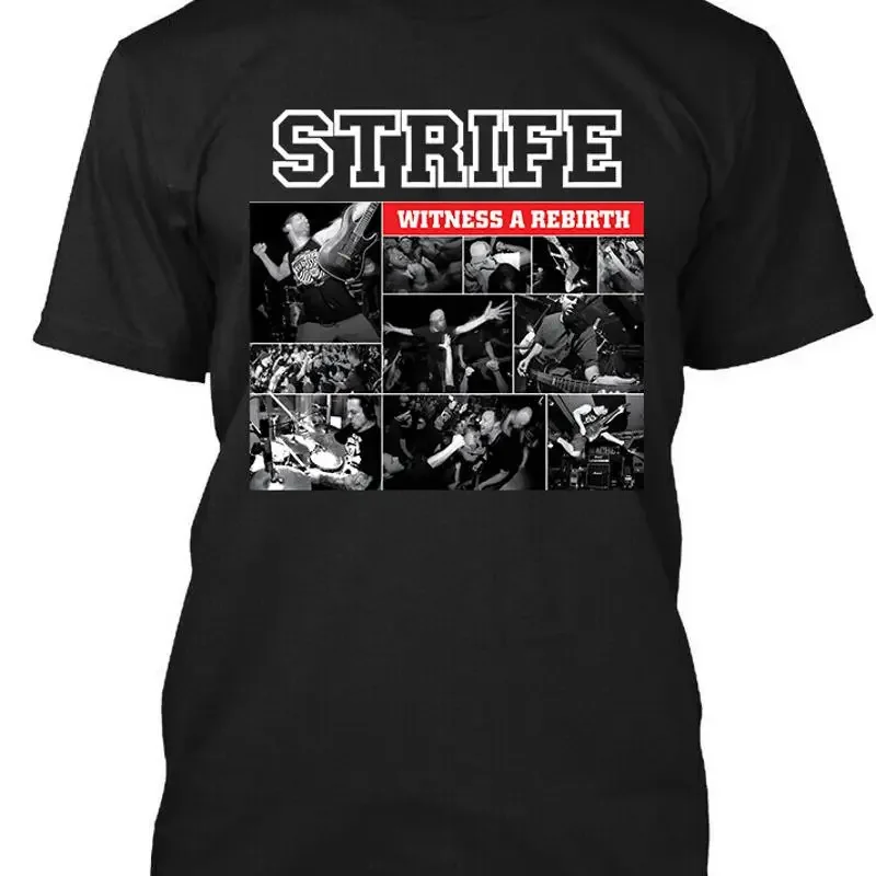 Strife Witness a Rebirth American Music T-shirt rétro S 5XL