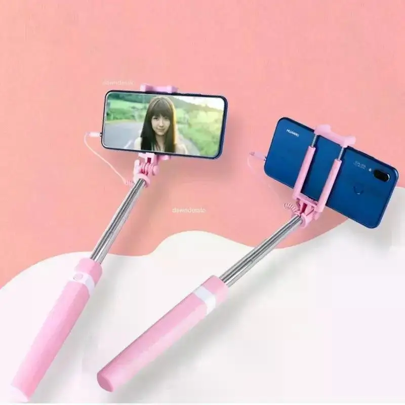 Extendable Monopod Selfie Stick Portable Handheld for IPhone 6 Plus Samsung Huawei Sony LG Xiaomi OPPO 3.5mm