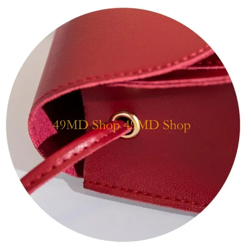 

49MD Sophisticated Mini Crossbody Bag PU Phone Shoulder Bags for Fashion Enthusiasts
