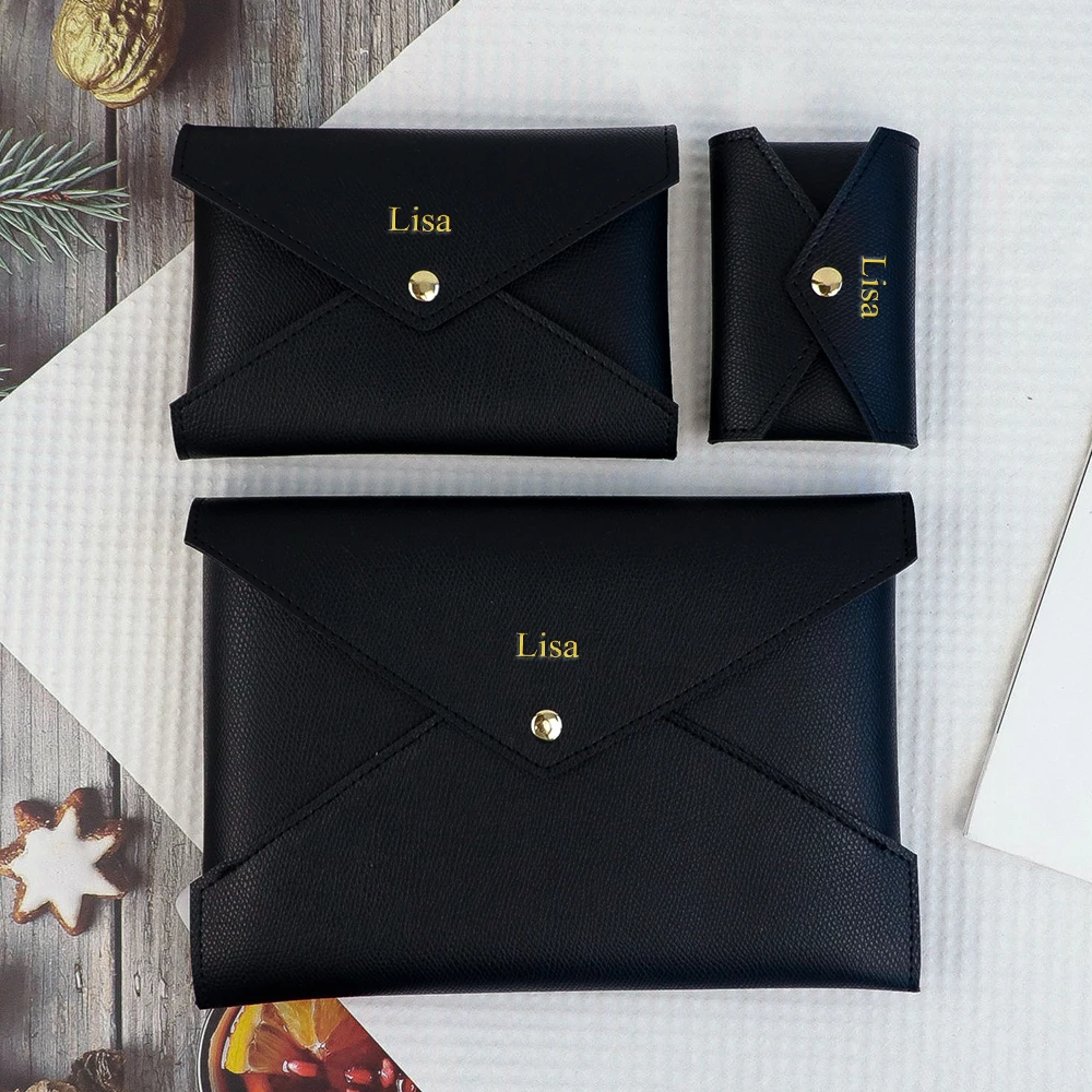 يمكن لأكياس تخزين الأسماء المخصصة تخزين الإيصالات والتغيير الفضفاض والبطاقات وأجهزة iPad والمحافظ ومستحضرات التجميل والمجوهرات بجميع الجوانب