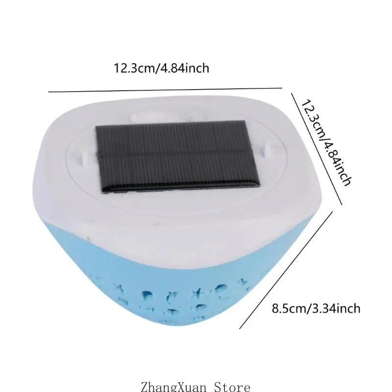 3xuf Solar Pool Lights avec unique Piscine Party Lights Abs Texture