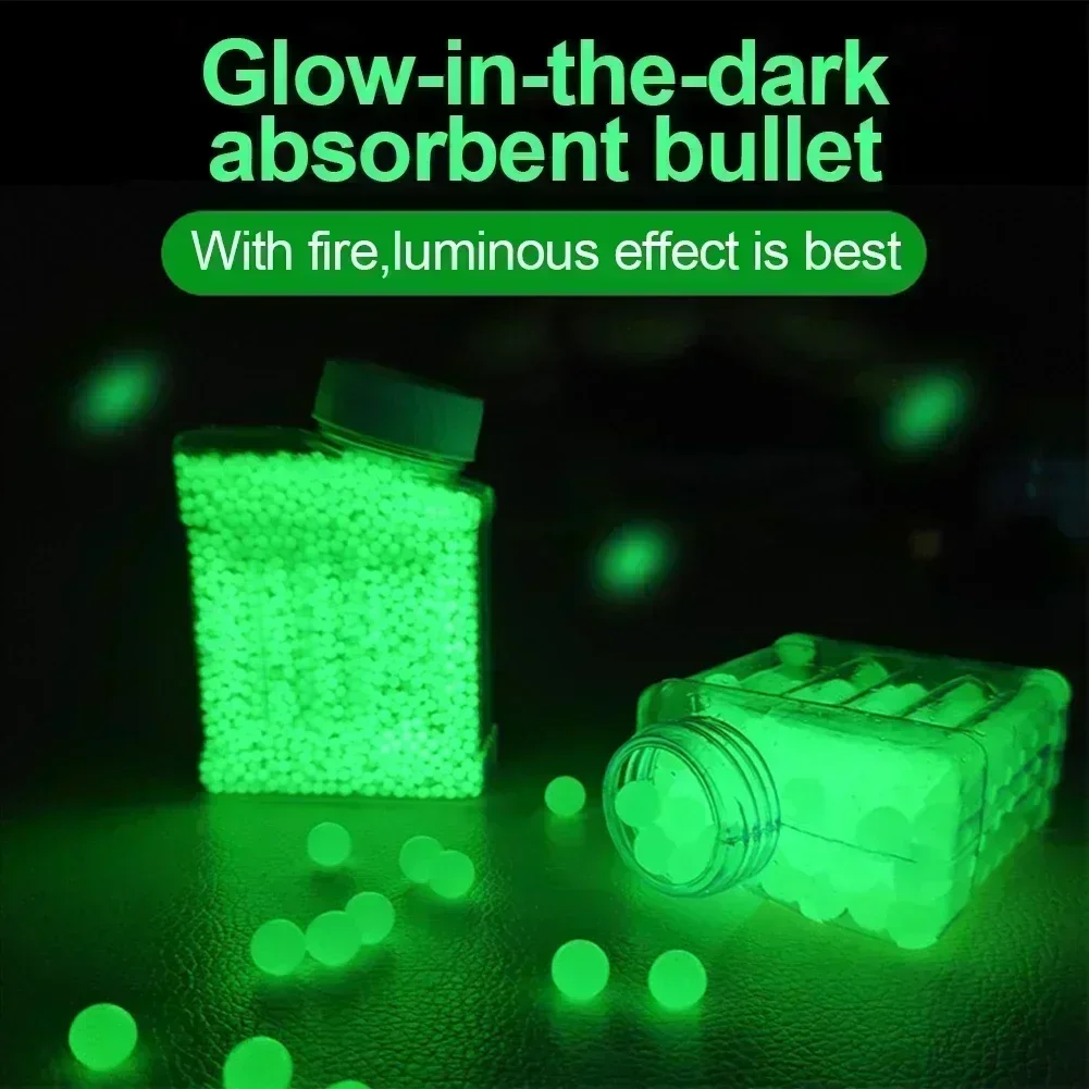 W5000 Uds. Glow In The Dark decoración del hogar agua eads Gel de perlas todo polímero hidrogel en maceta barro de cristal Magic Jelly Splater todos