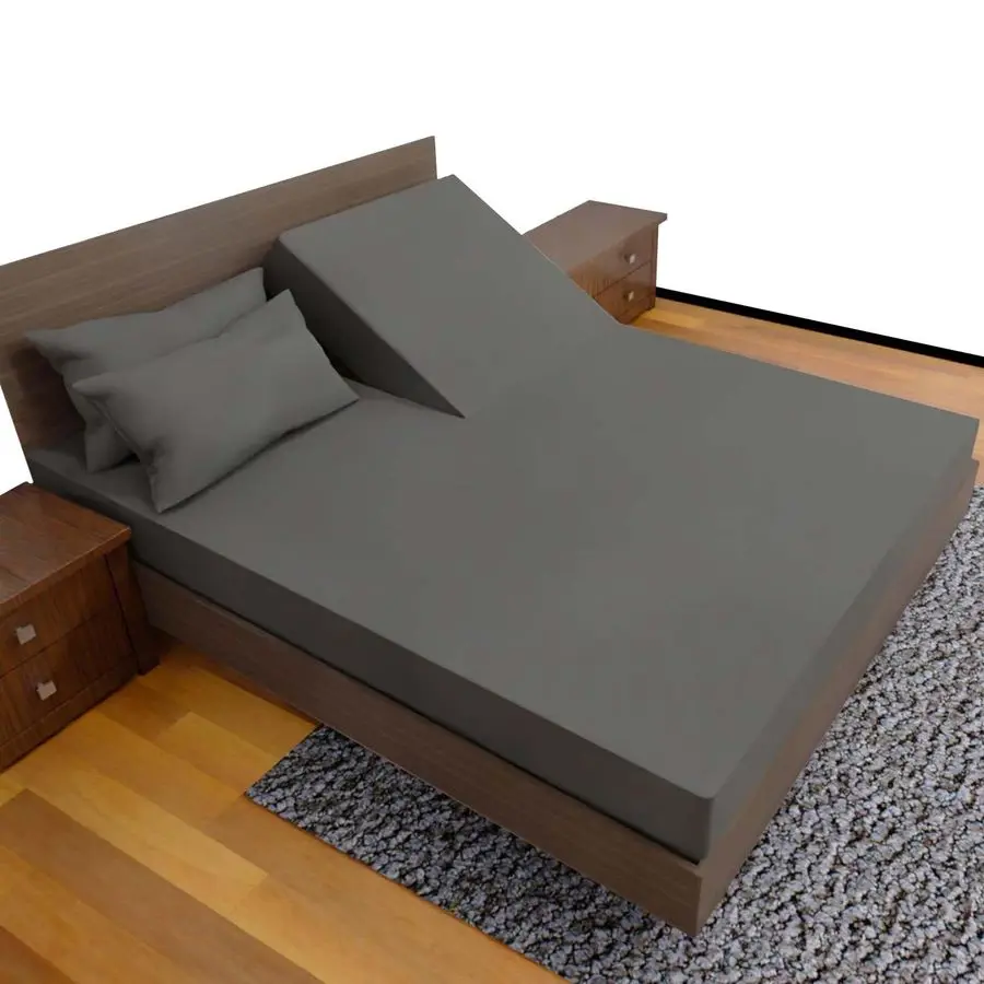 

BLISS TOP Split King Royal Collection 1900 Комплект простыней из египетского хлопка и бамбука, 1 простыня с разделенным верхом 36 дюймов,