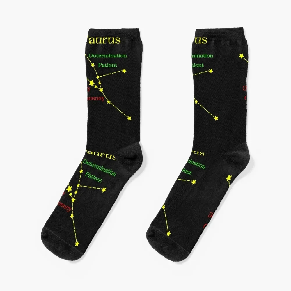 

Taurus zodiak sign Socks luxe funny gifts christmas gift Women's Socks Men's