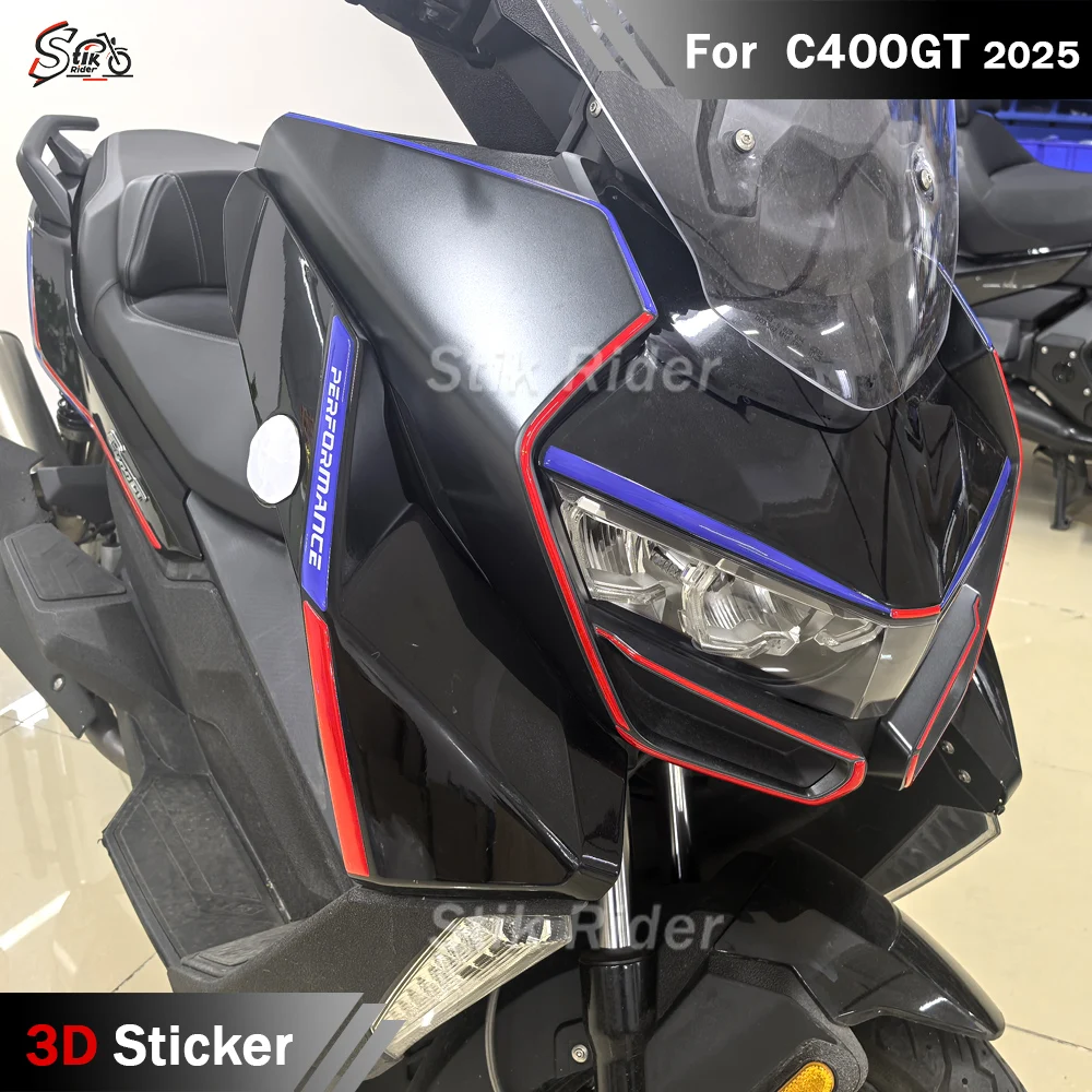 

Мотоциклетный бак, обтекатель кузова, наклейки на крыло для BMW C400GT C 400 GT C400 2025, наклейки для скутера, защитная пленка для экрана, дефлектор ветра