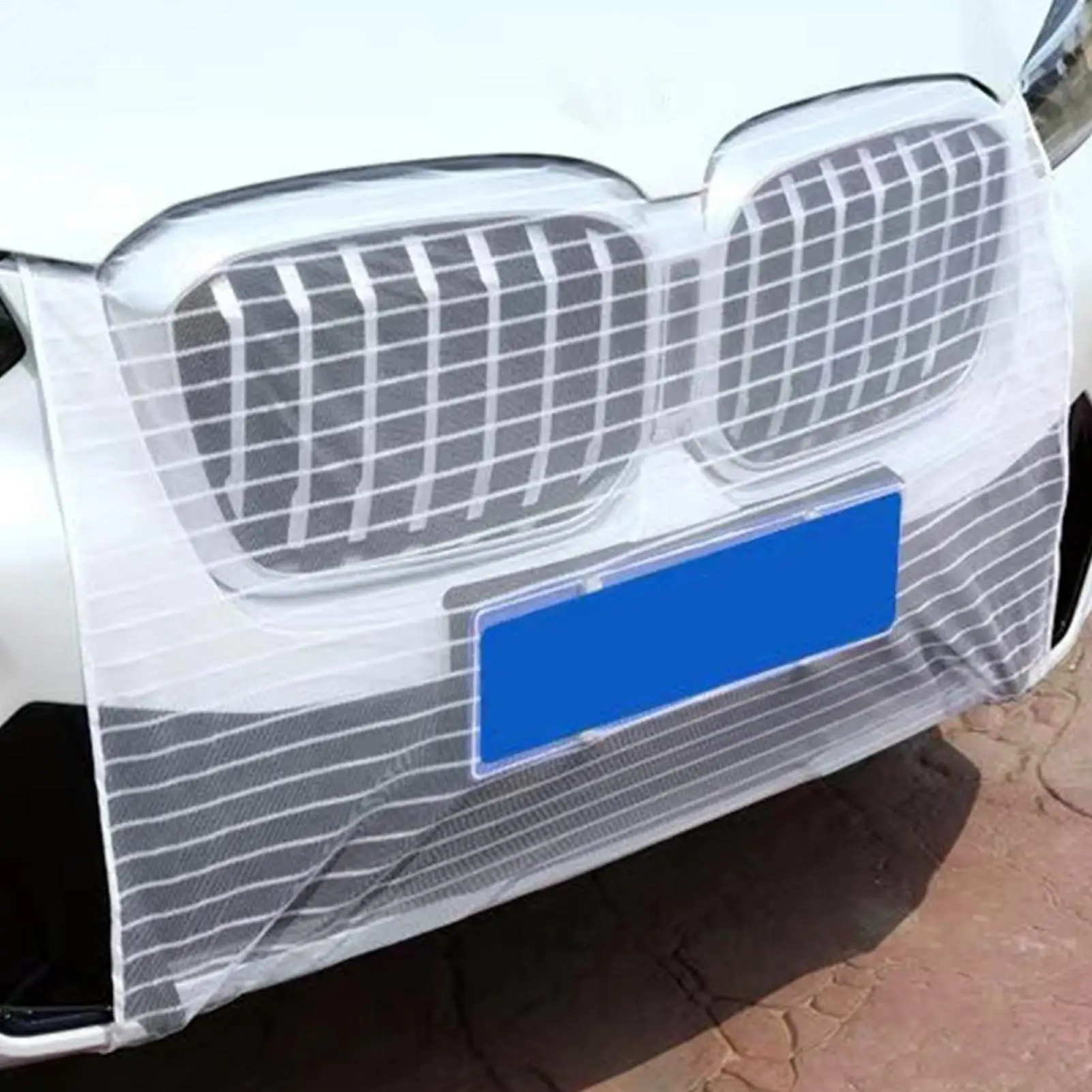 Auto-Kühlergrill-Schutznetz, staubdicht, für die vordere Stoßstange, Auto-Styling, Lufteinlass, Racing-Grills, Netzgewebe zur Vermeidung von Steinschlag und Schmutz