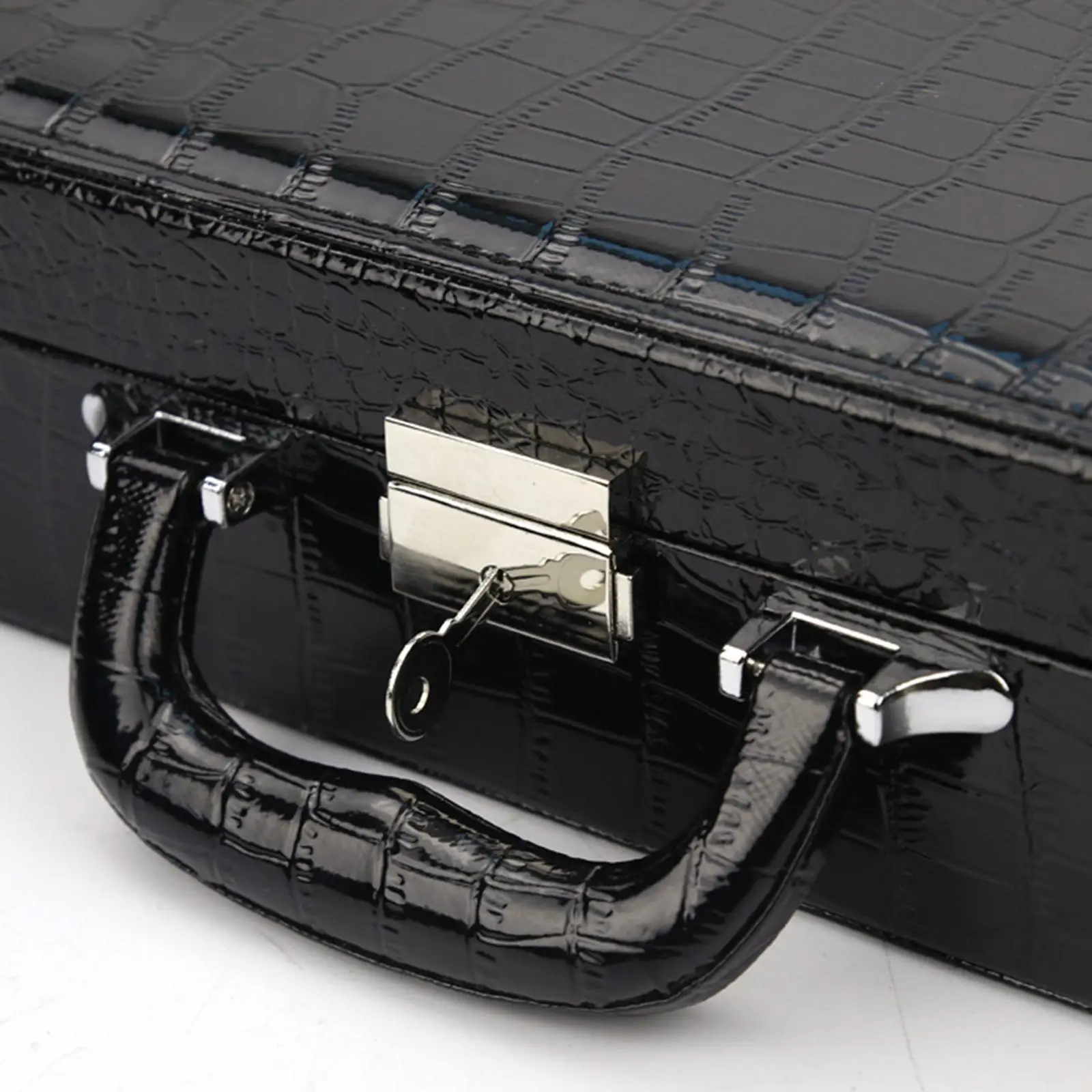 Watch Box with 24 Slots and 12 Strap Large Portable Sturdy Hinges for Men Display Storage Case Watch Holder Gifts