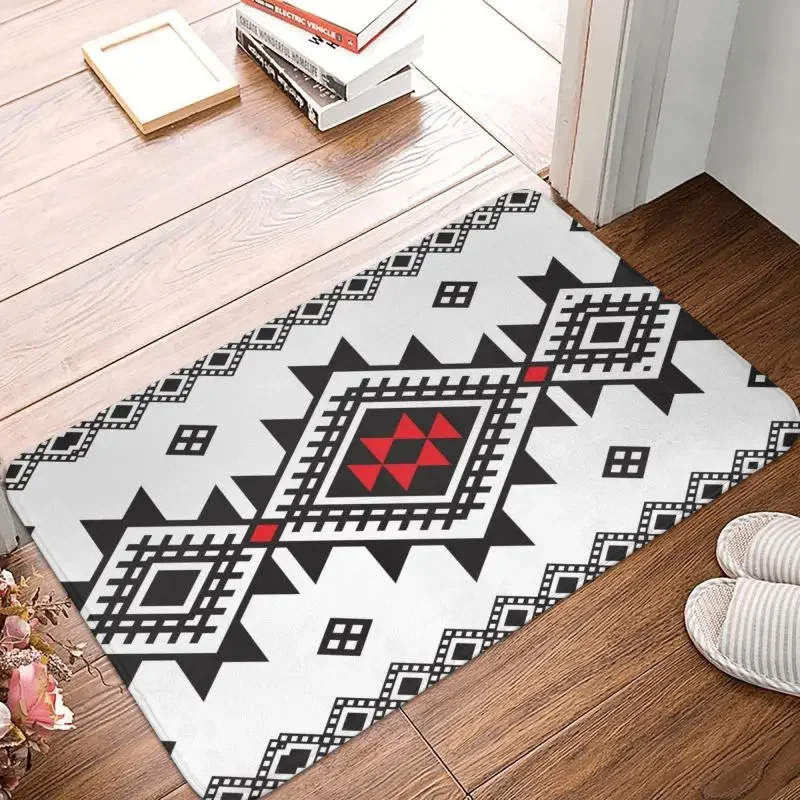 Personalized Kabyle Amazigh Carpet Doormat Mat Anti-Slip Africa Geometric Morocco Style Bathroom Kitchen Toilet Rug Carpet