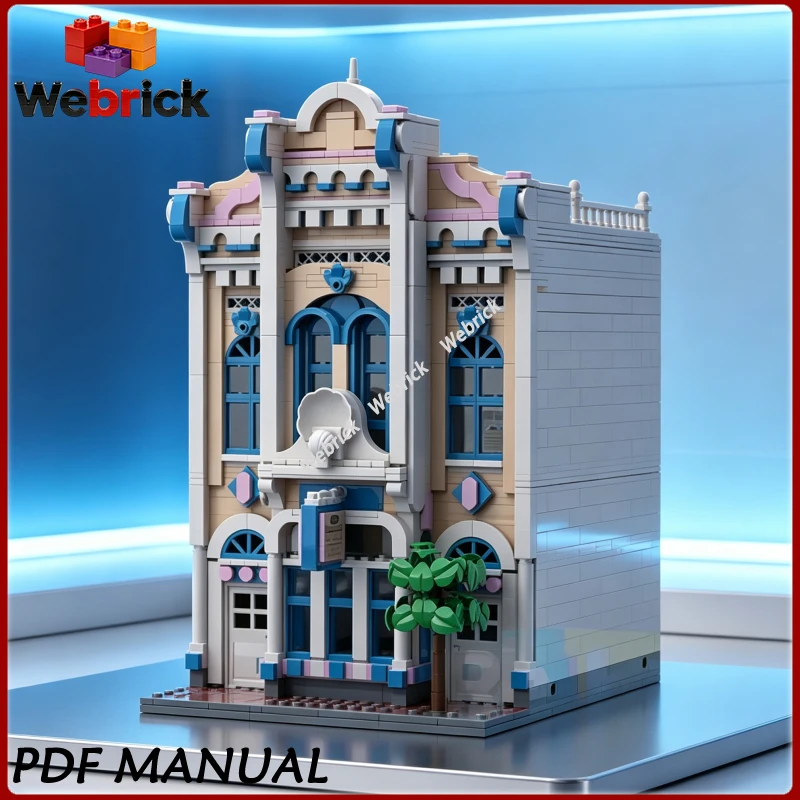 Vintage Collectible Toy Store - 데스크탑 수집용 판타지 캔디 샵 MOC