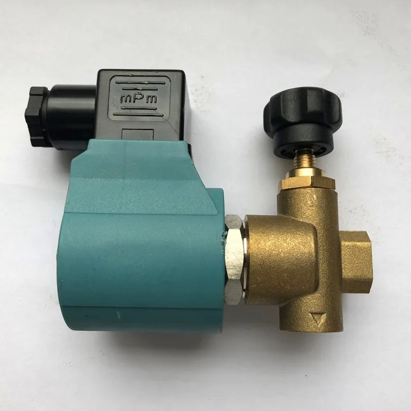25Bar Boiler Regulating Steam Solenoid Valves Coil 9934 Washing Equipment Electric Iron Ironing Solenoid Valve G1/4 220V