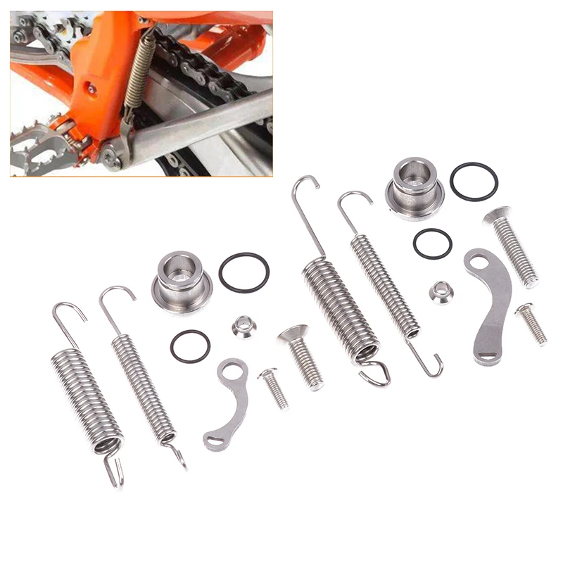 1 مجموعة ل SX SXF XC XCF XCW EXC EXCF موتوكروس حامل جانبي مسنده الينابيع Botls عدة ل Husqvarna FE FX TE TX