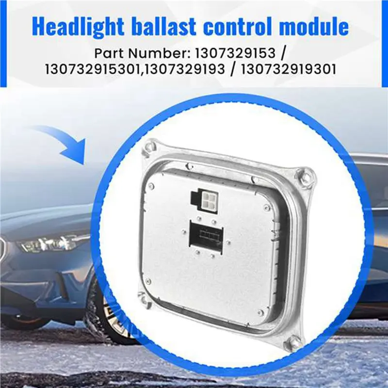 4X HID Xenon Headlight Lamp Ballast Module D1S/R D3S/R For BMW 3 Series E90 E92 E93 63117182520 130732915301 1307329153-X59A
