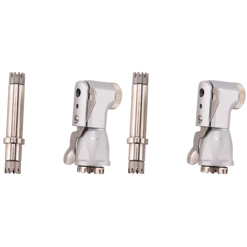 2X Dental Handpiece Adapter,Low Speed Handpiece Adapter,Stainless Steel Dental Handpiece Replacement Accessory
