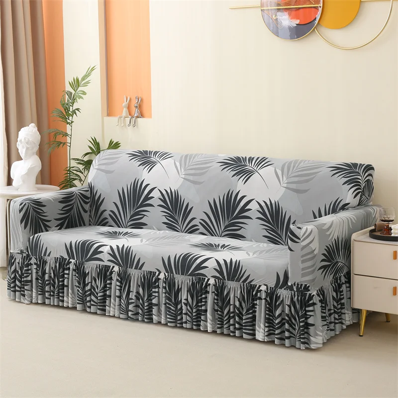 Elastic Printed Sofa Cover Stretch Tight Wrap All-inclusive Sofa Cover for Living Room funda sofa Couch Cover ArmChair Cover Wit