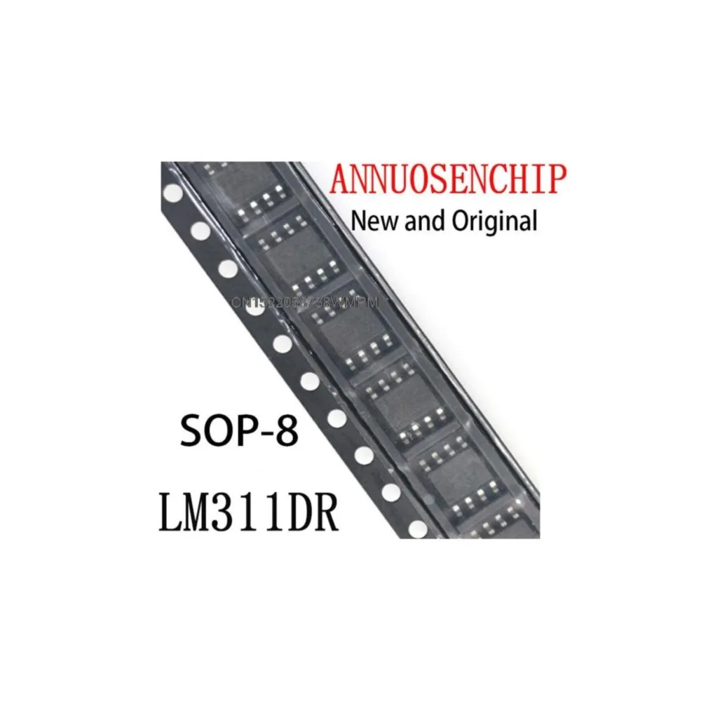 10PCS New and Original SMD TI Operational Amplifiers SOP-8 LM311 LM311D LM311DR
