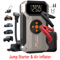5000 A  Jump Starter Power Bank with 150 PSI Air Compressor, 12V Car Battery Booster Power Bank with Air Pump for 7.5L G