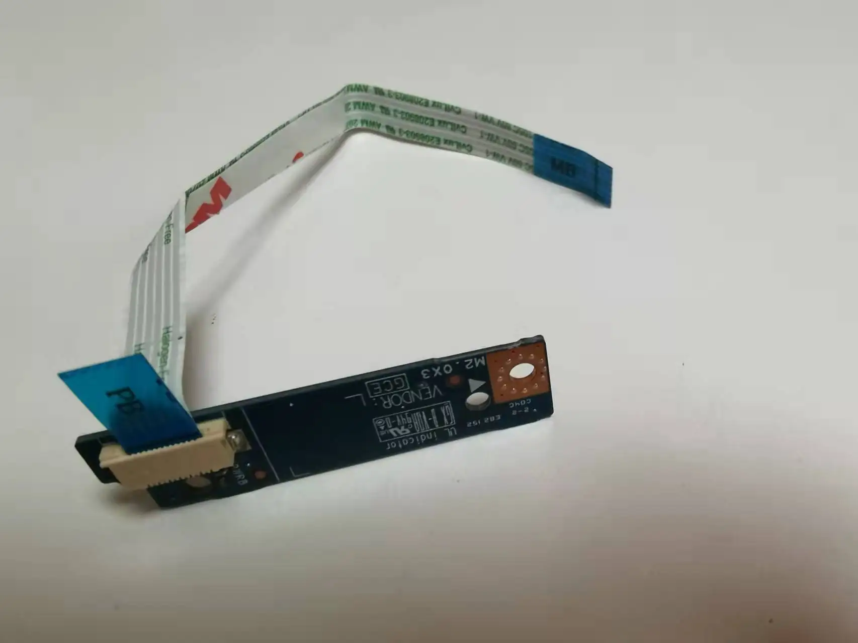 For Lenovo Ideapad 100-15IBY 100-114IBY Power Switch Button Board with Cable LS-C771P