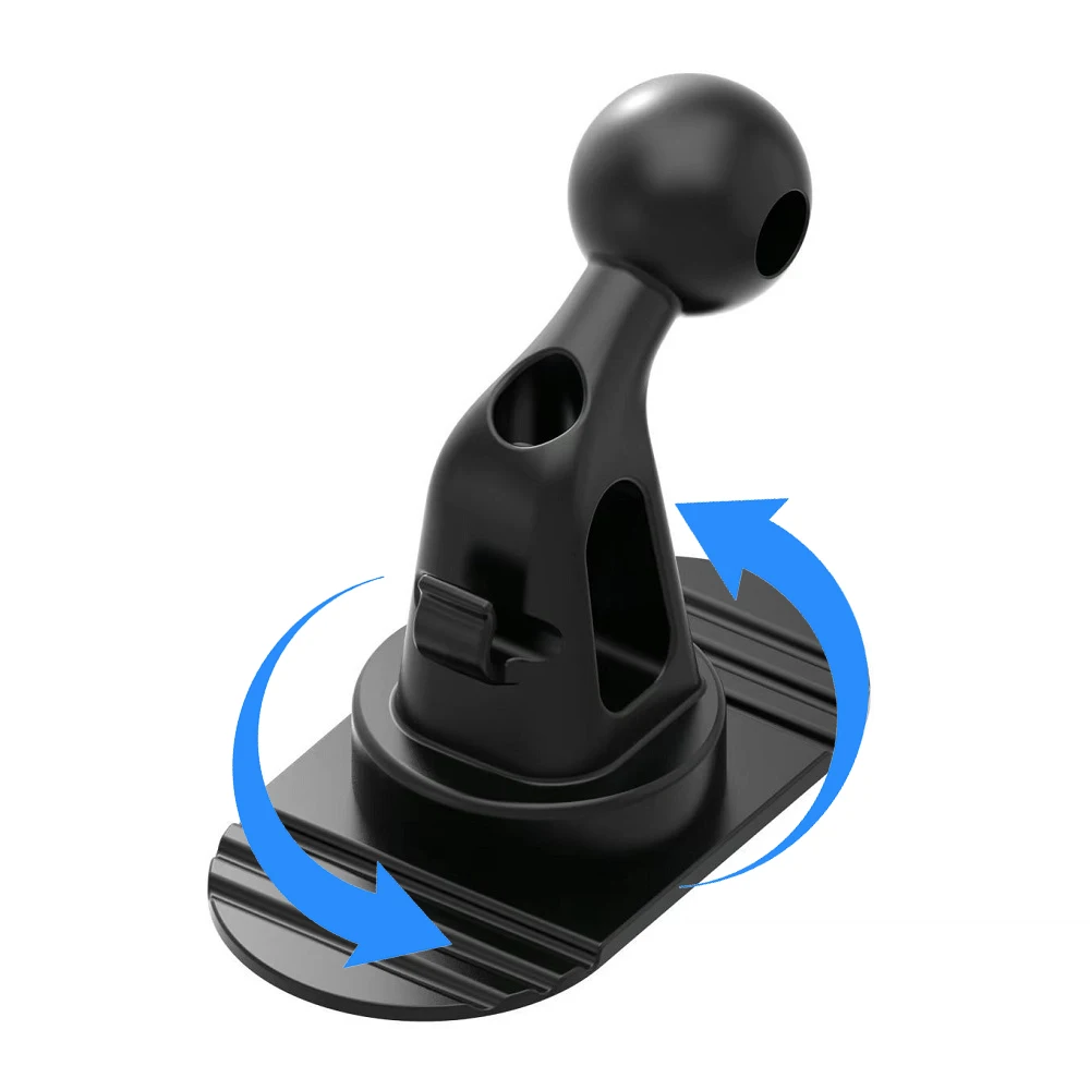 Soporte de teléfono móvil para salpicadero de coche, Base de soporte de teléfono con cabeza de bola de 17mm, accesorios de soporte GPS para iPhone y