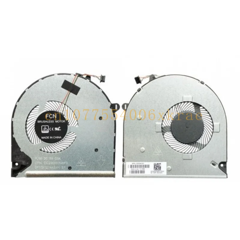 L52034-001 para portátil HP 15dw 15-dy 15dw-0008ca ventilador de refrigeración de CPU