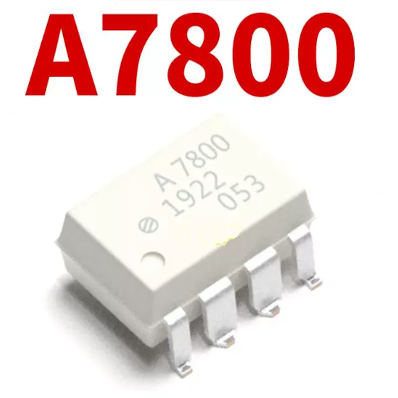 5PCS-20PCS HCPL-7800A-500E  HCPL-7800-500E SOP8  A7800A A7800 High-precision optocoupler isolation amplifier