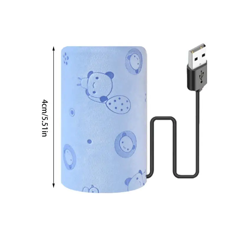 Aquecedor de garrafa de bebê usb aquecedor de água de leite carrinho de viagem saco isolado aquecedor de garrafa de enfermagem seguro crianças suprimentos para ao ar livre