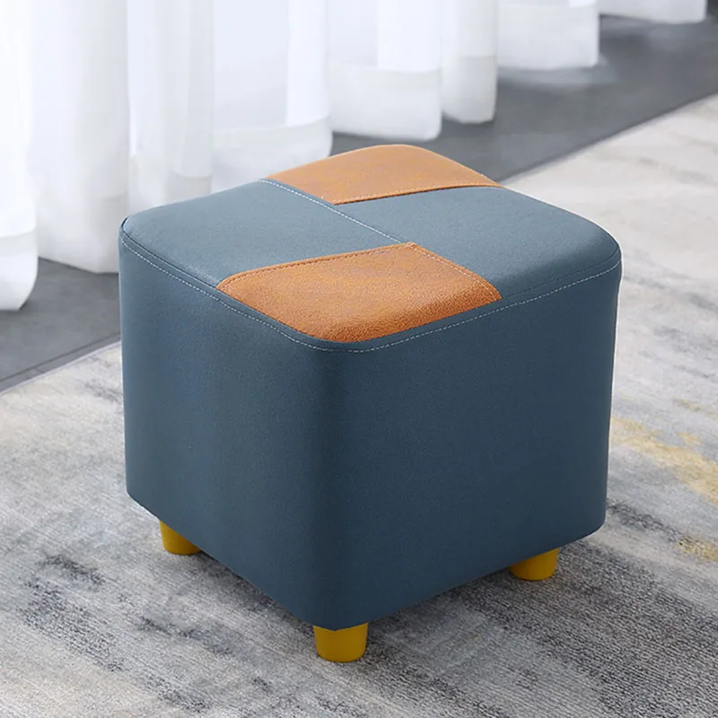 

Camping Nordic Design Foot Stool Vanity Wood Small Minimalist Foot Stool Portable Garden Repose Pieds Living Room Furniture