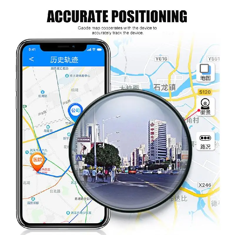 10000mAh Car GPS Tracker Vehicle GPS Locator Pet Child Anti-Lost Tracking Device APP Control Audio Recording Magnetic Mount image 4