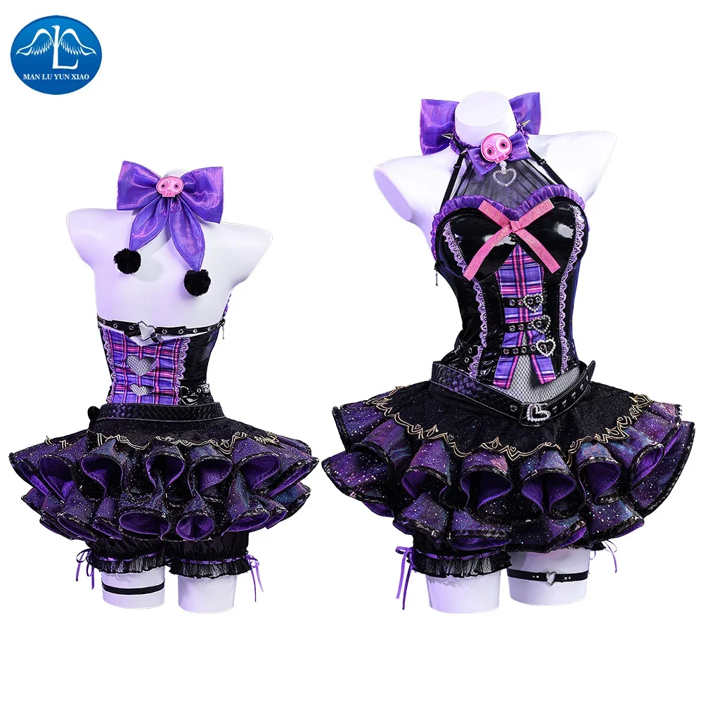 

Game Naraka Bladepoint Tessa Cosplay Costume Women Lolita Dress Halloween Carnival Christmas Outfits Role Play High-End