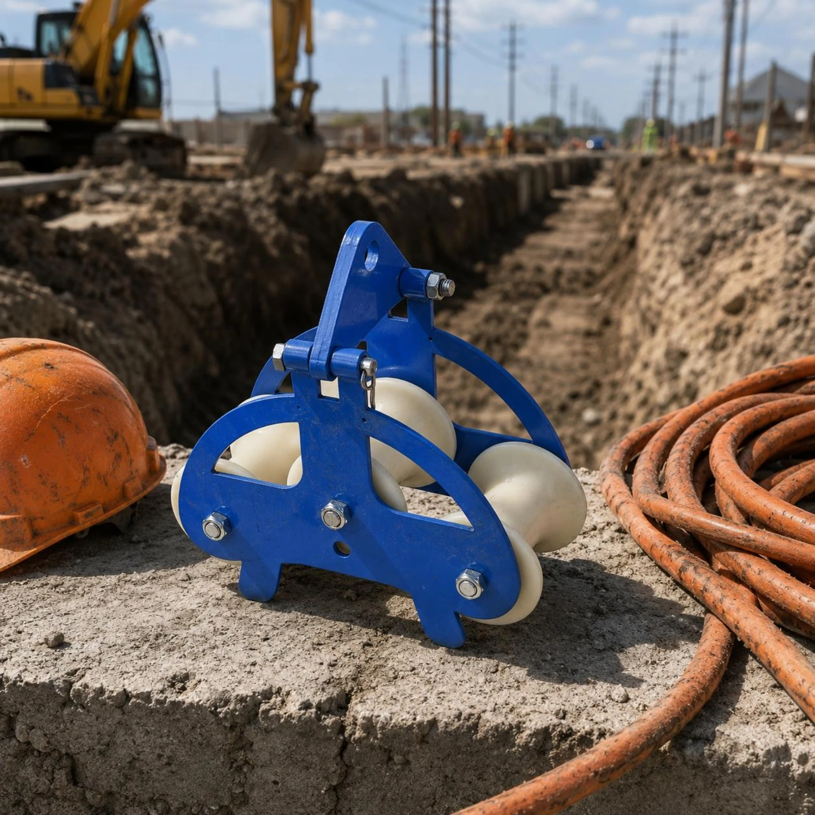 hanging-cable-pulley-guide-heavy-duty-cable-pulley-guide-equipment-hardware-suspended-frame-easy-gliding-rolling