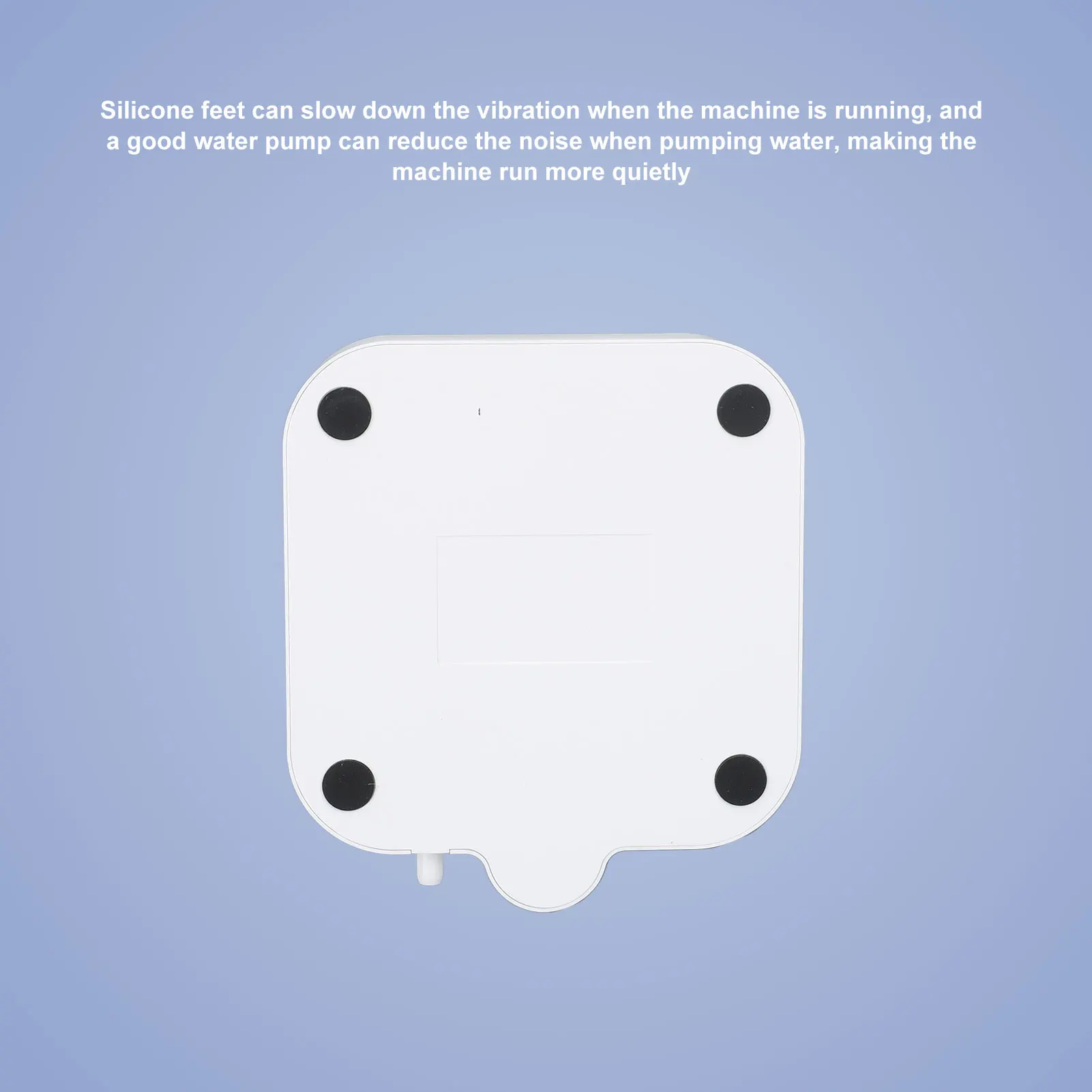 موزع مياه كونترتوب 7 مراحل مضخة مياه كمية محمولة بيضاء لسطح المكتب الكهربائية لغرفة المنزل والمكتب والتخييم