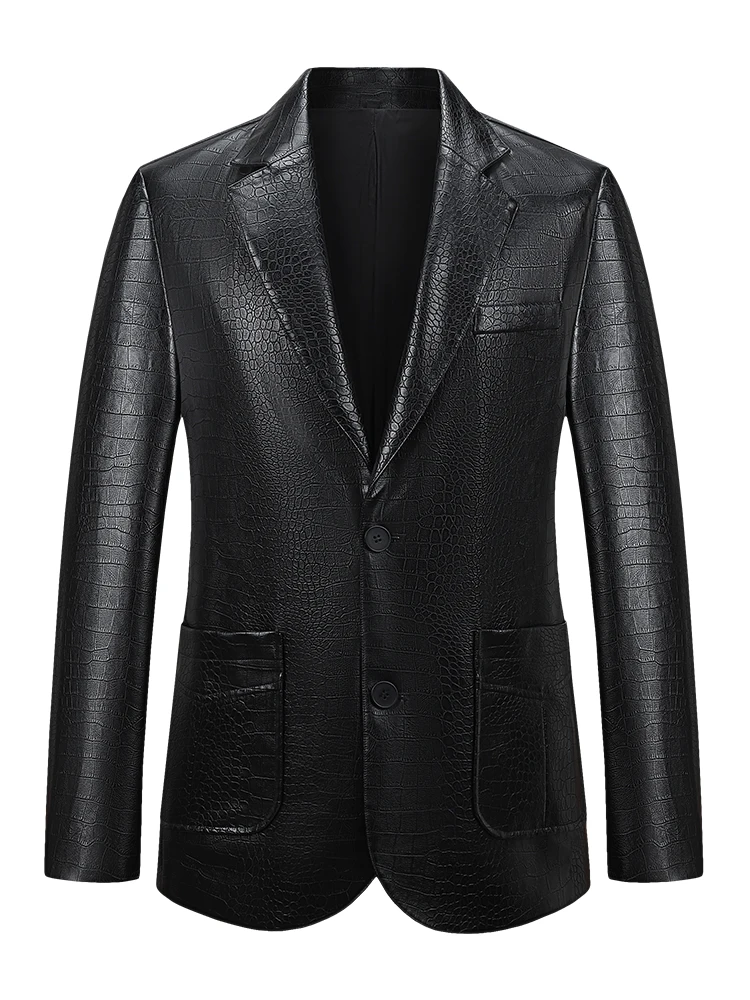 

High Quality Fashion Handsome Business Leisure Autumn and spring Suit Thick Material Suit Jacket Blazer Masculino Slim Fit