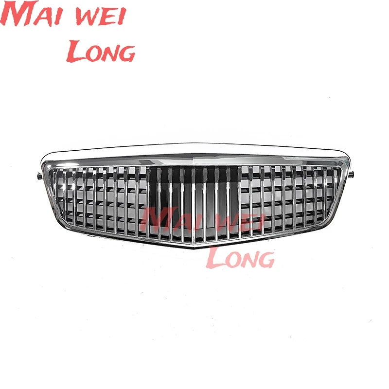 For 2009-2015 E Class W212 Modify MBH Center grille Grill E300L E400L E200 E180 MESH Grill W212 Grille