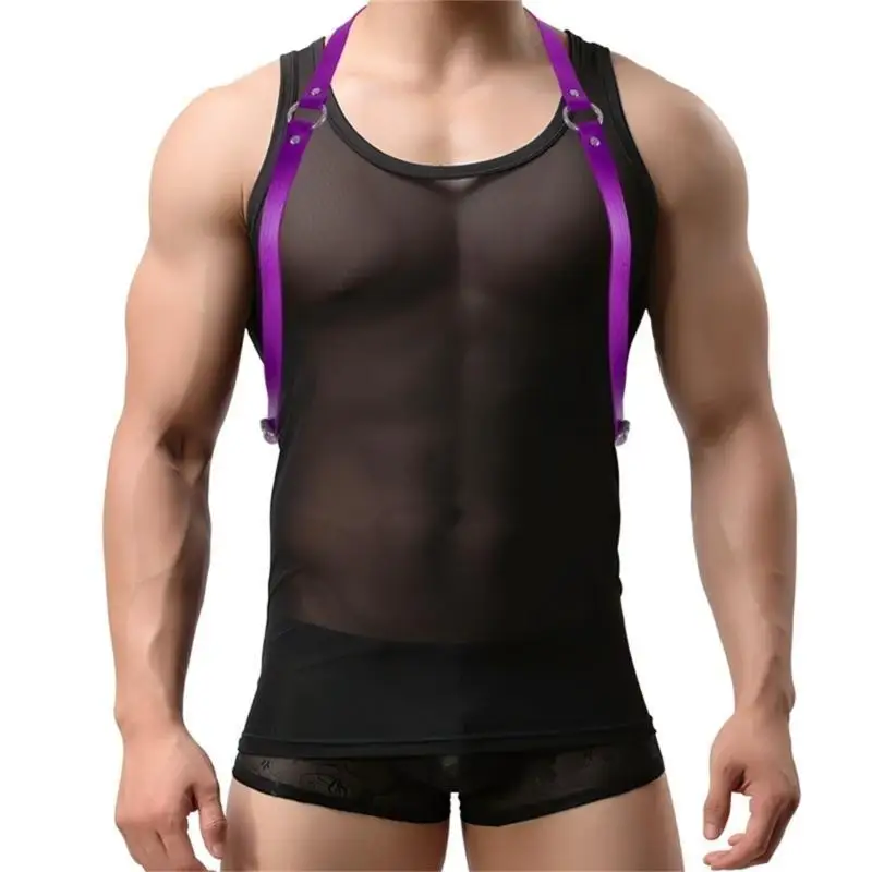 31BB أنماط الشرير تسخير حزام الحمالات حزام النساء الرجال لعب الأدوار زي الملحقات #2