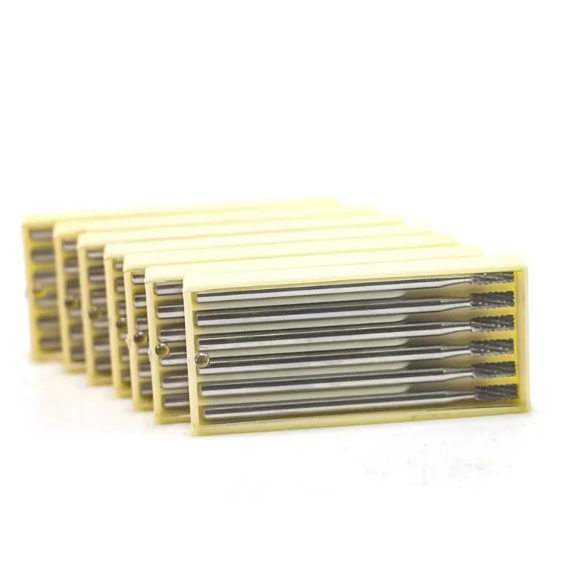3 boxes StraightHard AlloyRotaryBurrFileTool For Gem Inlay Jewelry Craft Making Jeweler Surface Processing Maintenance Accessory