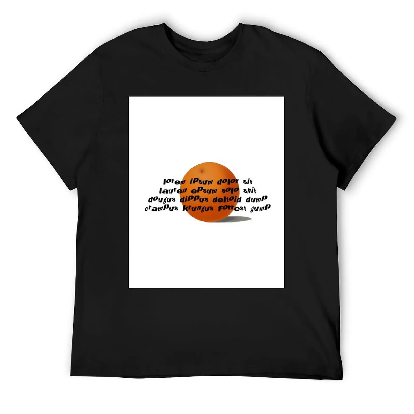 

Drawfee lorem ipsum orange merch T-Shirt funny costumes oversized graphic tee shirt animal prinfor boys mens designer t shirt