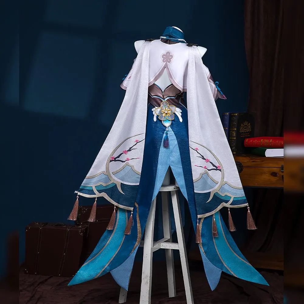 Game Honkai Star Rail Ruan Mei Cosplay RuanMei HSR Cosplay Costume Full Set Role Play Outfits
