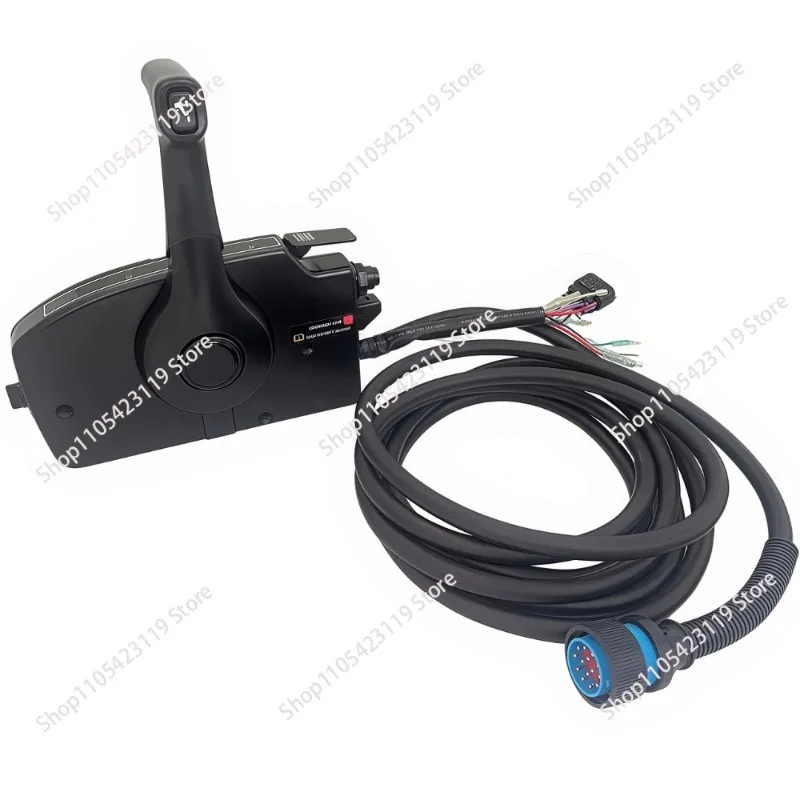 outboard engine throttle control box side mounted 881170A13 4 stroke 14PIN 5 meters wire harness throttle
