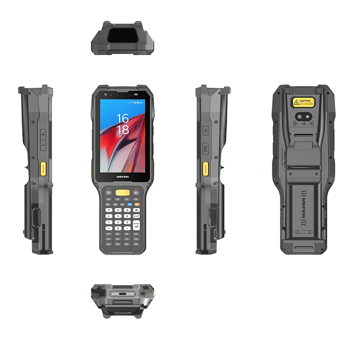 WIFI-6E IP68 Ultra-Rugged Industrial PDA NFC Data Collector 5200mAh Cold Chain Android 13 PDA Handheld for Extreme Environment