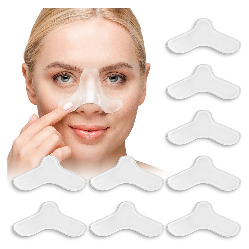 [NEW] 10 Count Nose Pads & Nasal Liners-Trimmable Inserts Mask Cushion Nasal Pads for Soft Nose Protector