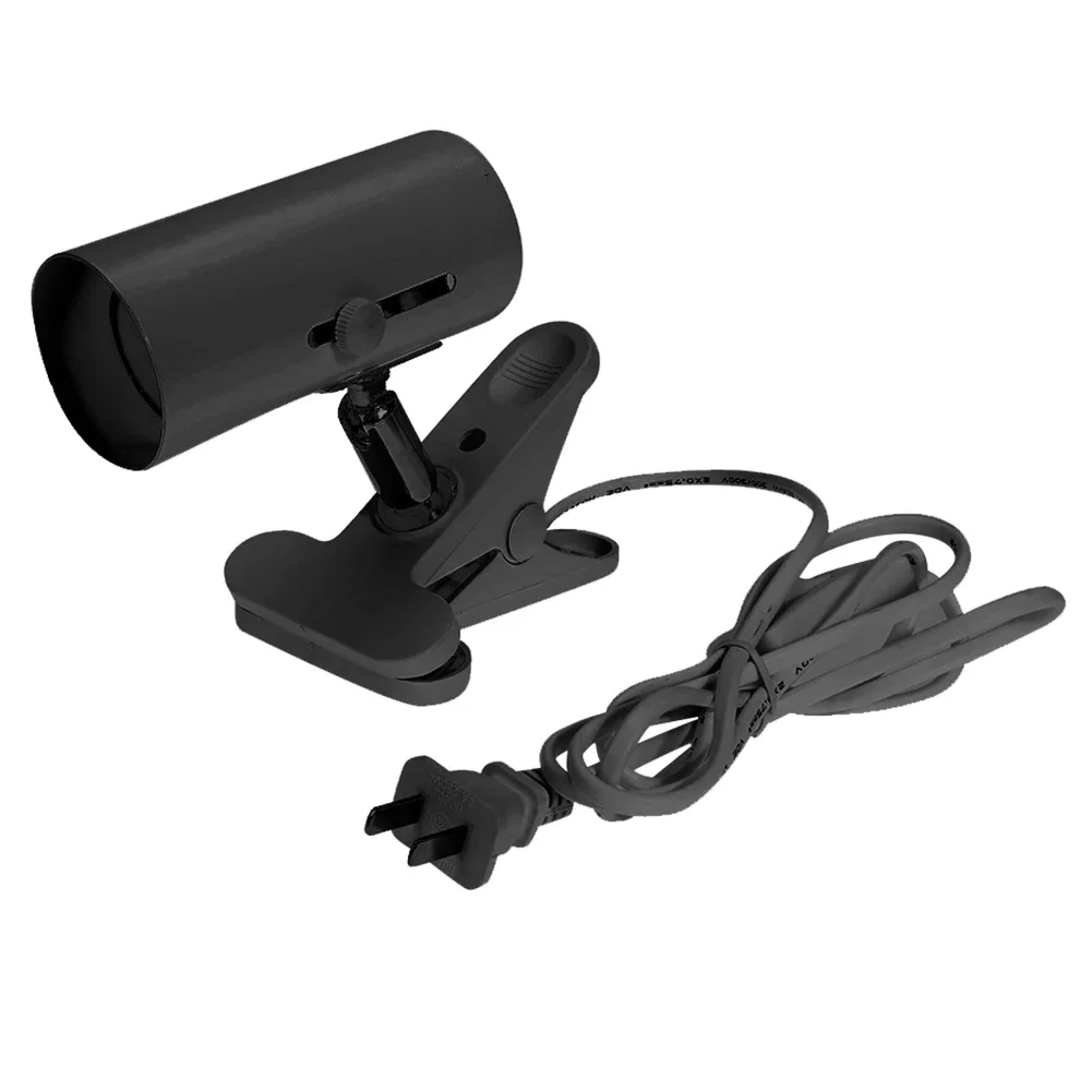 UVA UVB E27 Lamp Base Pet Reptile Aquarium Heat Lamp Clip-on Adjust Holder Tortoises UV Heating Light Kit for Lizard