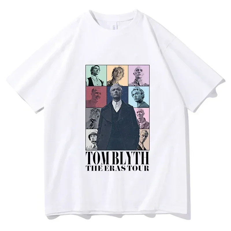 Funny Tom blyth Graphiicc T Shirts Men Women Retro Fashion Cotton Short Sleeve Coriolanus Snow T-shirt Oversized Streetwear Tops