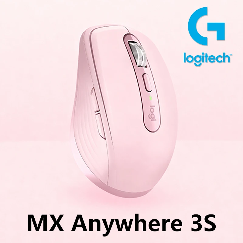 

Logitech MX Anywhere 3S Mouse - 4000 DPI Sensor, Track on Any Surface, Bluetooth 5.1 + USB Receiver, Portable for Office/Travel