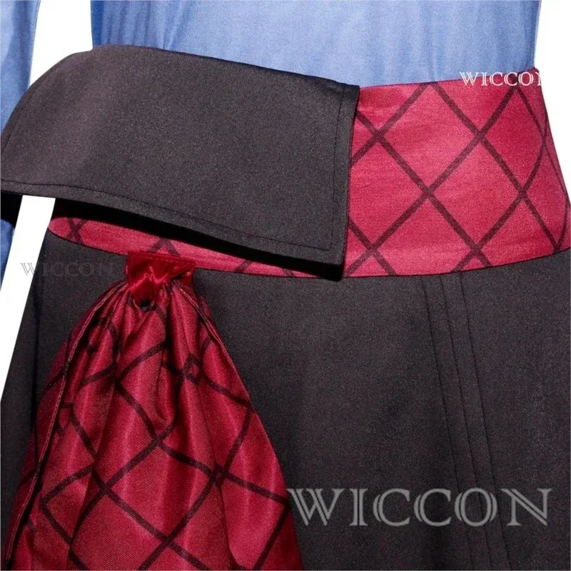 홀로 코스프레 홀로 스파이스 앤 울프 코스프레 상인 고기 스파이스 울프 코스튬 가발 꼬리 귀 향 주머니 슈트 할로윈 파티 의상